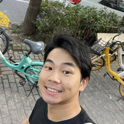 smiling man